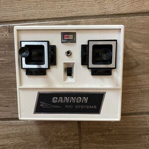 VINTAGE CANNON ELECTRONICS 4 CHANNEL 72 Mhz RADIO CONTROL TX R/C RC Untested